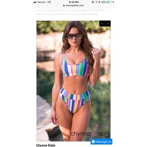 Chynna doll high waist bikini